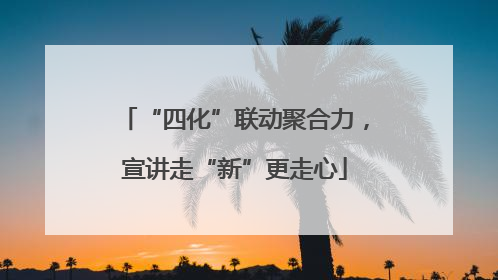 “四化”联动聚合力，宣讲走“新”更走心