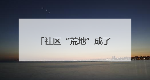 社区“荒地”成了党员“责任田”