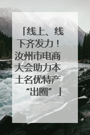 线上、线下齐发力！汝州市电商大会助力本土名优特产“出圈”
