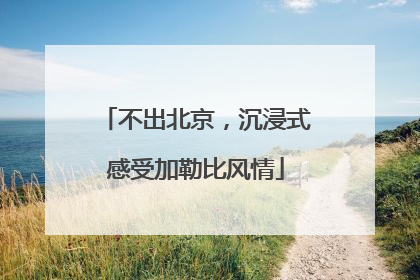 不出北京，沉浸式感受加勒比风情