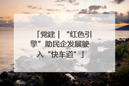 党建｜“红色引擎”助民企发展驶入“快车道”