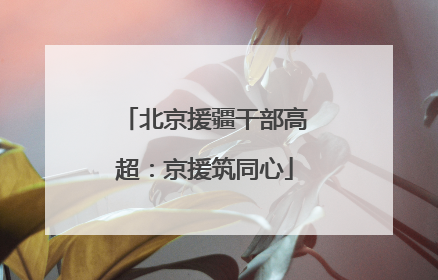 北京援疆干部高超：京援筑同心