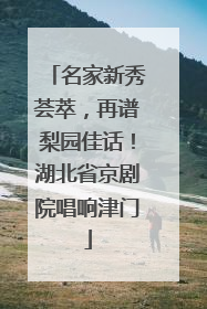 名家新秀荟萃，再谱梨园佳话！湖北省京剧院唱响津门
