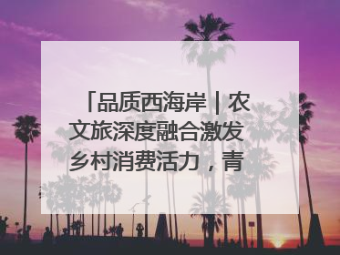 品质西海岸｜农文旅深度融合激发乡村消费活力，青岛西海岸新区的乡村振兴实践