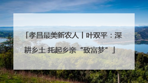 孝昌最美新农人丨叶双平：深耕乡土 托起乡亲“致富梦”
