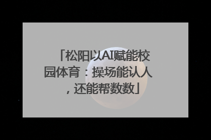 松阳以AI赋能校园体育：操场能认人，还能帮数数
