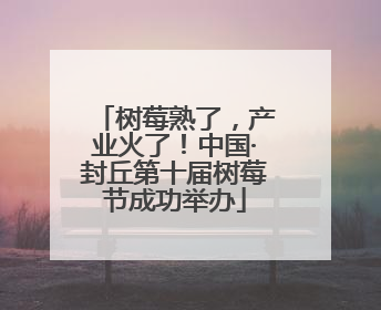 树莓熟了，产业火了！中国·封丘第十届树莓节成功举办