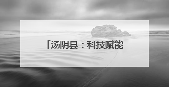 汤阴县：科技赋能“三资”监管守好集体资源“家底”