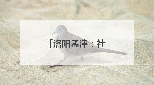 洛阳孟津：社区主理人开启基层治理新篇章