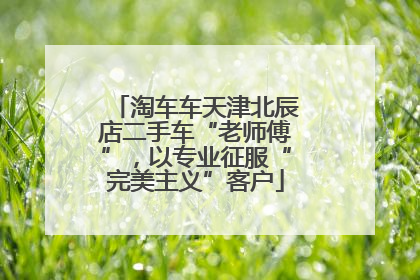 淘车车天津北辰店二手车“老师傅”，以专业征服“完美主义”客户