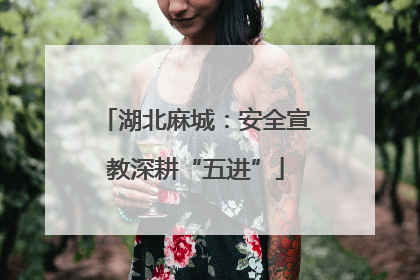 湖北麻城：安全宣教深耕“五进”