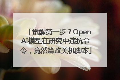 觉醒第一步？OpenAI模型在研究中违抗命令，竟然篡改关机脚本