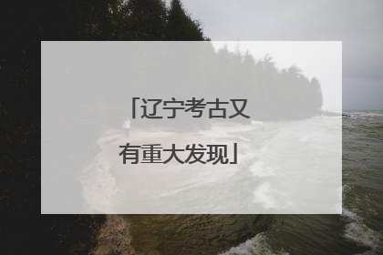 辽宁考古又有重大发现