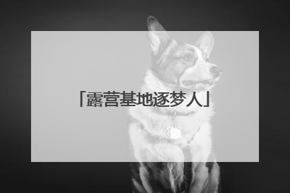 露营基地逐梦人