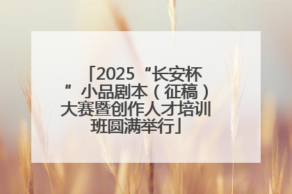 2025“长安杯”小品剧本（征稿）大赛暨创作人才培训班圆满举行